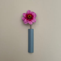 Solifleur wandvaas donkerblauw